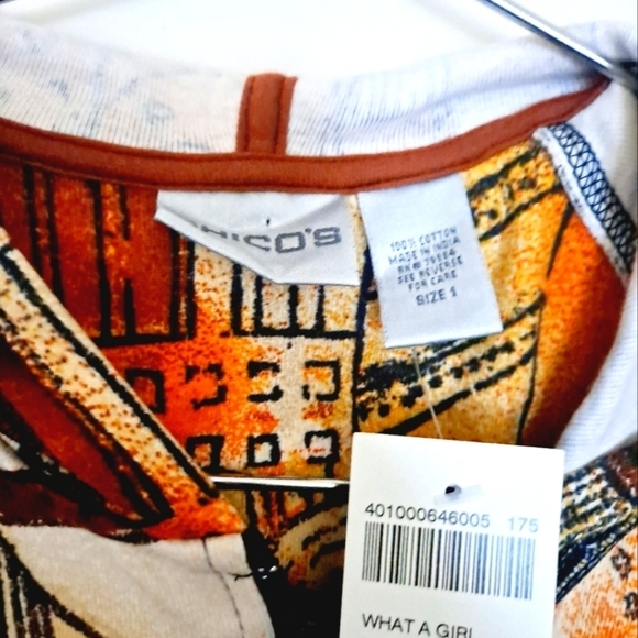 Chico's What A Girl Serena Hood Top NEUTRAL Jacket - 1 - Picture 3 of 5